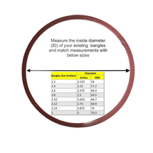 Load image into Gallery viewer, 2-10 & 2-12 size Plain Glass Bangles (12 pcs)