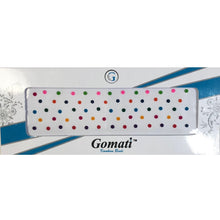 Load image into Gallery viewer, 50+ pcs pack size 2-3 mm multi colour plain bindis for women