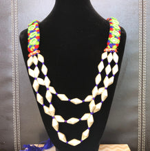 Load image into Gallery viewer, Dholki Mala with Mirror Threads Long Necklace