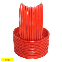 Load image into Gallery viewer, Plain Multi Colour Anju Glass Bangles (12 pc Set)