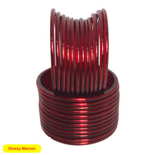 Load image into Gallery viewer, Plain Multi Colour Anju Glass Bangles (12 pc Set)