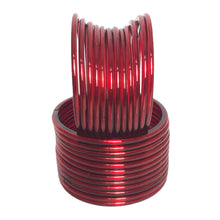 Load image into Gallery viewer, 2-10 & 2-12 size Plain Glass Bangles (12 pcs)