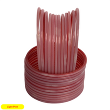 Load image into Gallery viewer, Plain Multi Colour Anju Glass Bangles (12 pc Set)