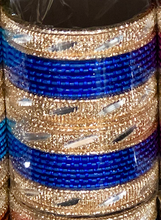 Load image into Gallery viewer, Kids Metal Bangles with Golden Tone
