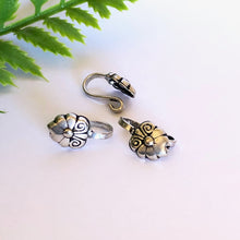 Load image into Gallery viewer, German Silver Oxidized Mix Styles Non-Piercing Nose Pins
