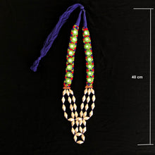 Load image into Gallery viewer, Dholki Mala with Mirror Threads Long Necklace
