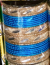 Load image into Gallery viewer, Kids Metal Bangles with Golden Tone
