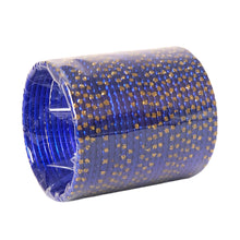Load image into Gallery viewer, Kids Metal Multi Colour Double Sprinkle Bangles set (24 pcs)
