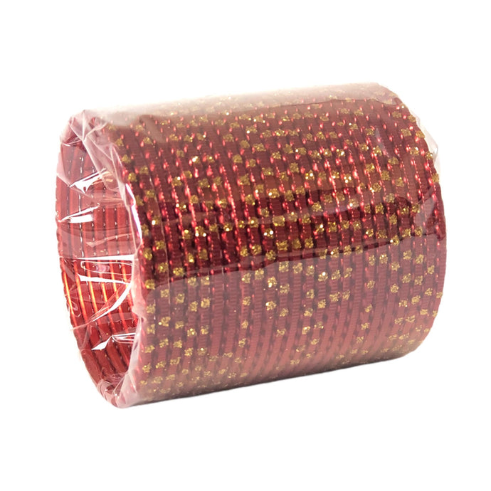 Kids Metal Multi Colour Double Sprinkle Bangles set (24 pcs)