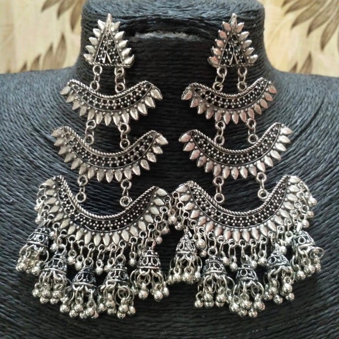 Chandbali ghungroo Earrings